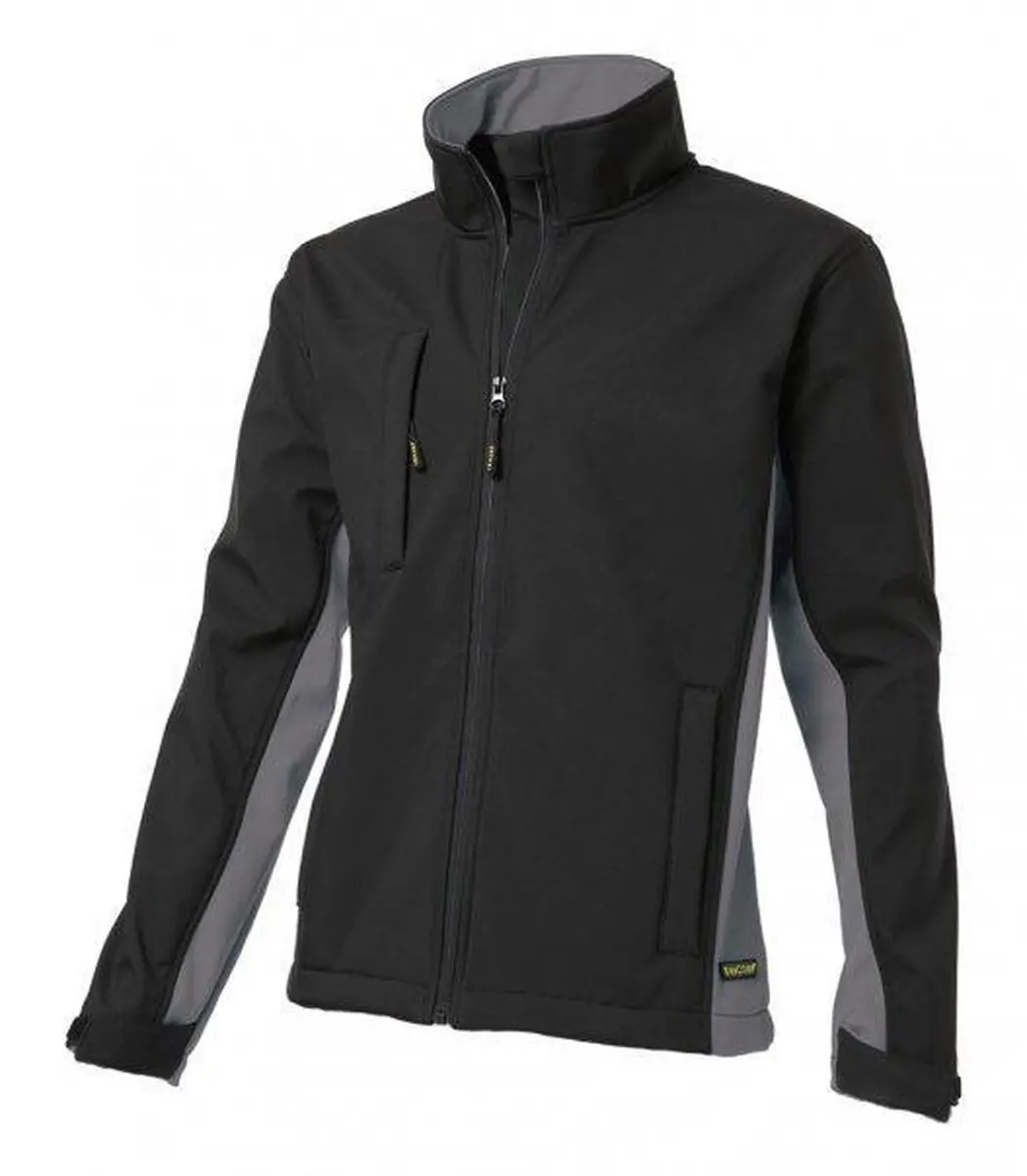 Tricorp Soft Shell Jack Bi-Color 402002 - Navy/Rood - 4XL
