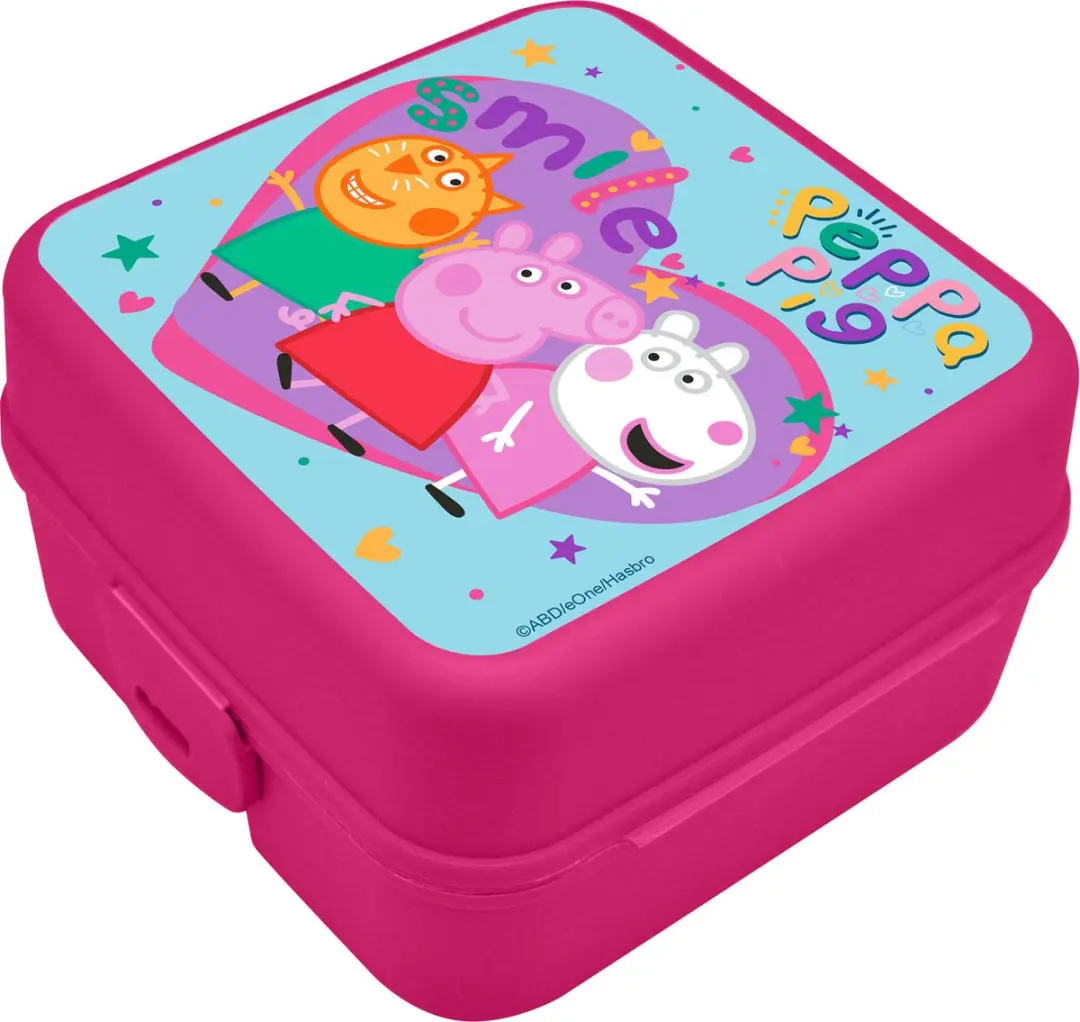 Peppa Pig Lunchbox Roze