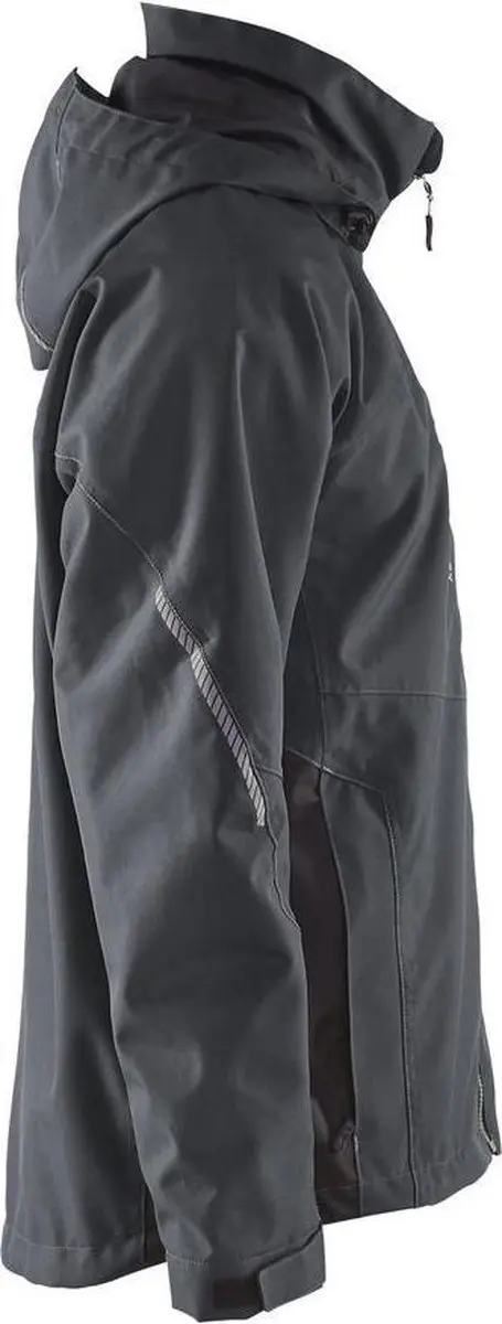Blåkläder 4890-1977 Lichtgewicht Winterjas - Donkergrijs/Zwart S