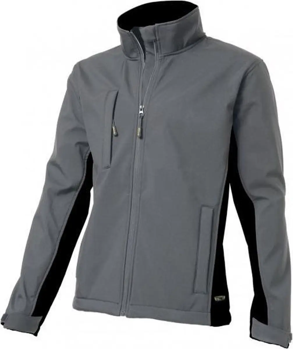 Tricorp Softshell Bicolor 402002 - Zwart/Lime - 3XL