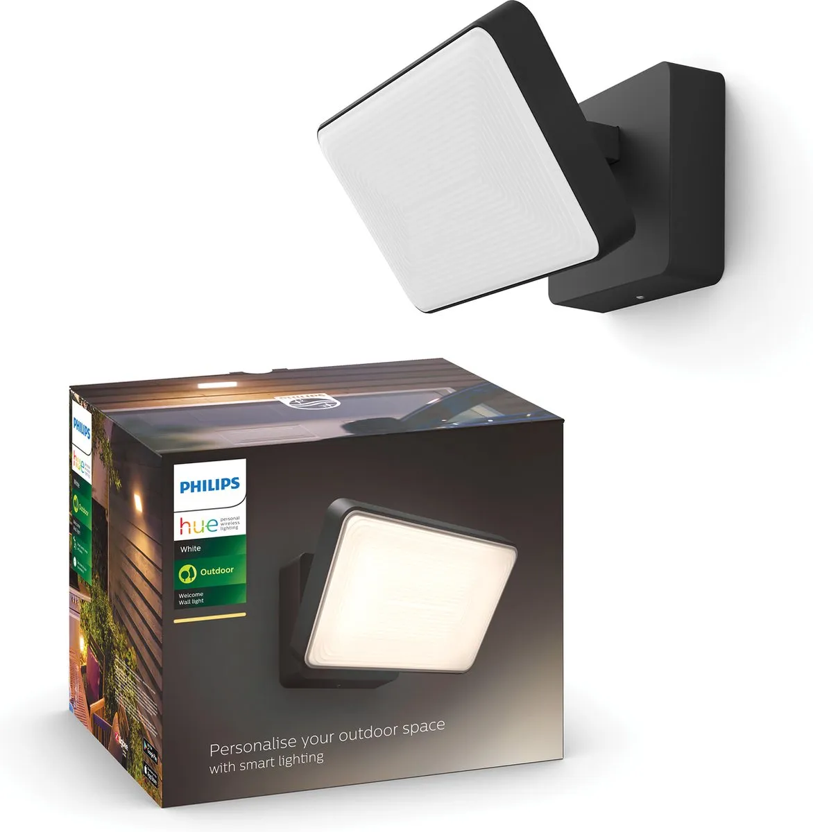 Philips Hue Welcome verstraler - warmwit licht