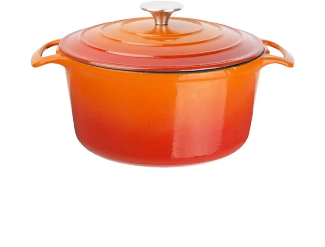Vogue GH303 Ronde Braadpan 4L - Oranje