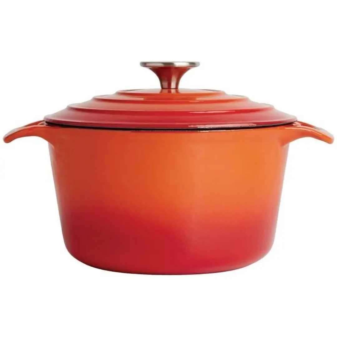 Vogue GH303 Ronde Braadpan 4L - Oranje