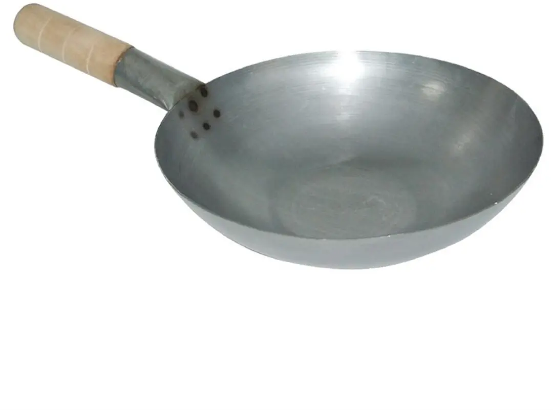 Vogue K297 Zachte Stalen Wok 35,5cm