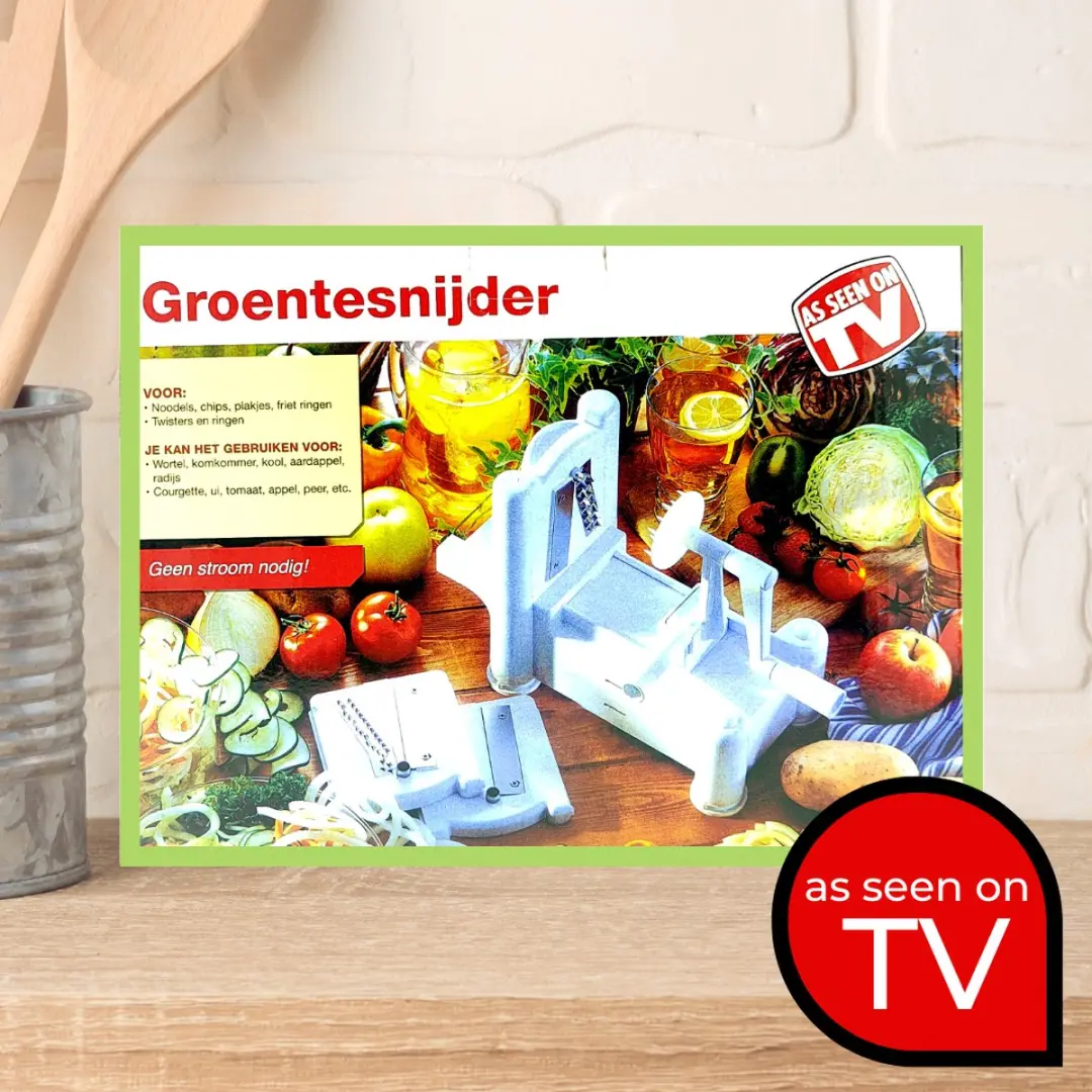 Toppers van TV Multifunctionele Groente Shredder