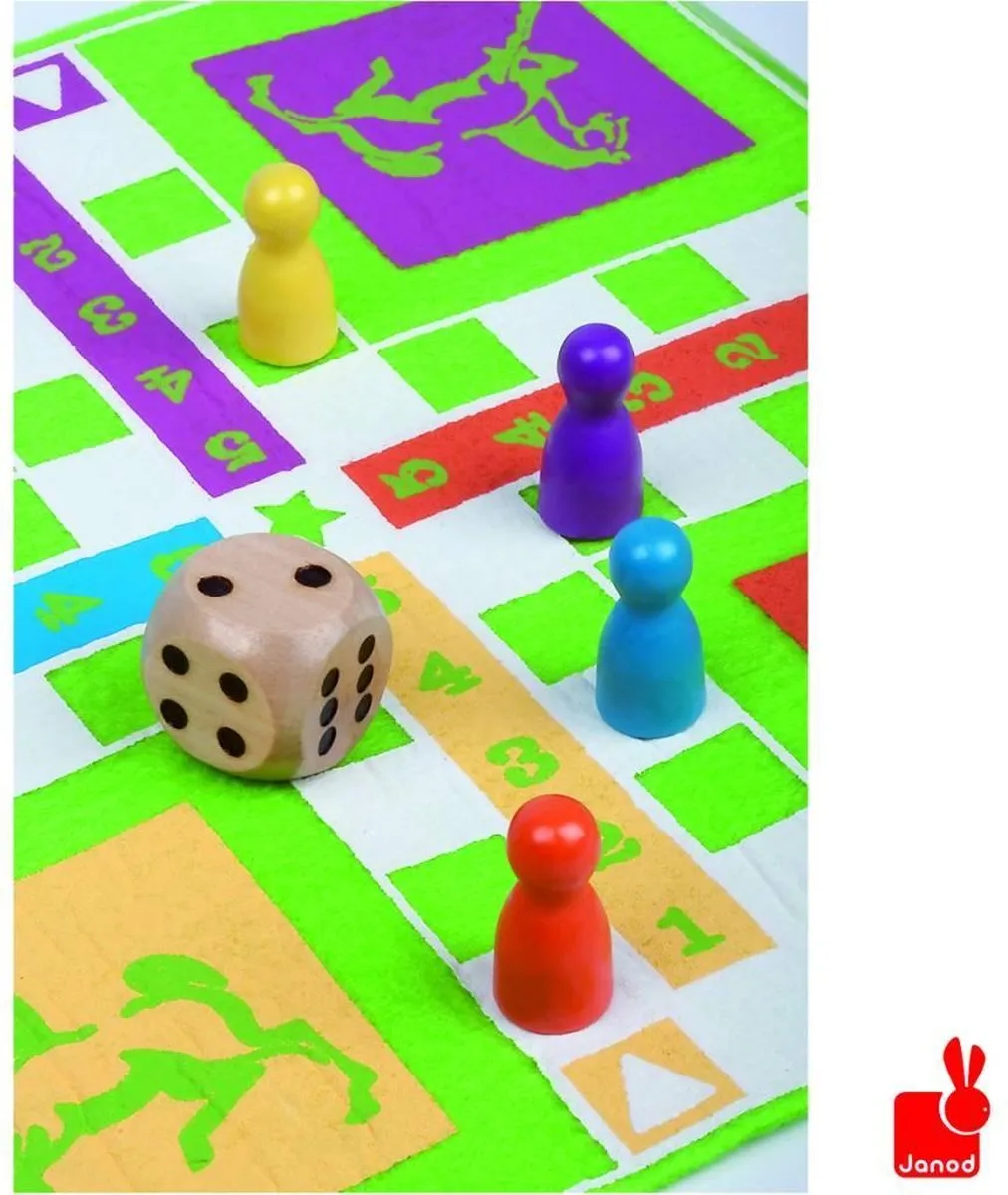 Janod - Ludo spel in koker