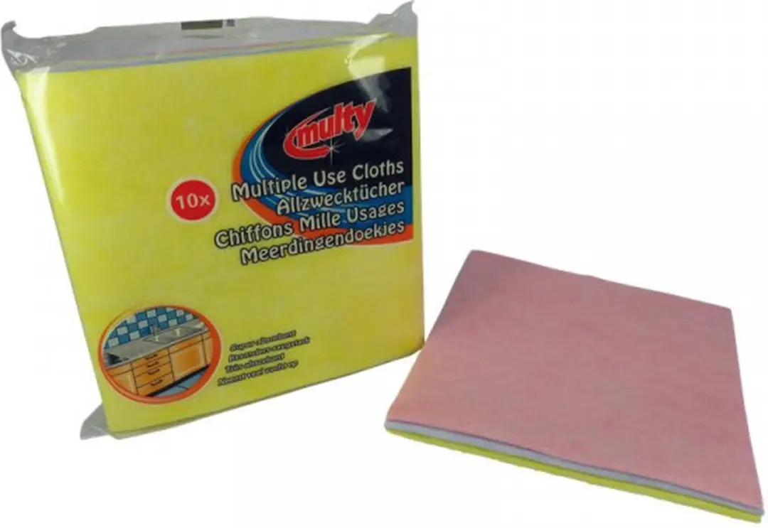 Multy Viscose Doekjes - 10 Stuks