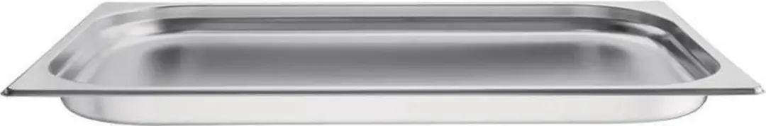 Vogue RVS GN 1/1 Bak 65mm - 9L - Zilver
