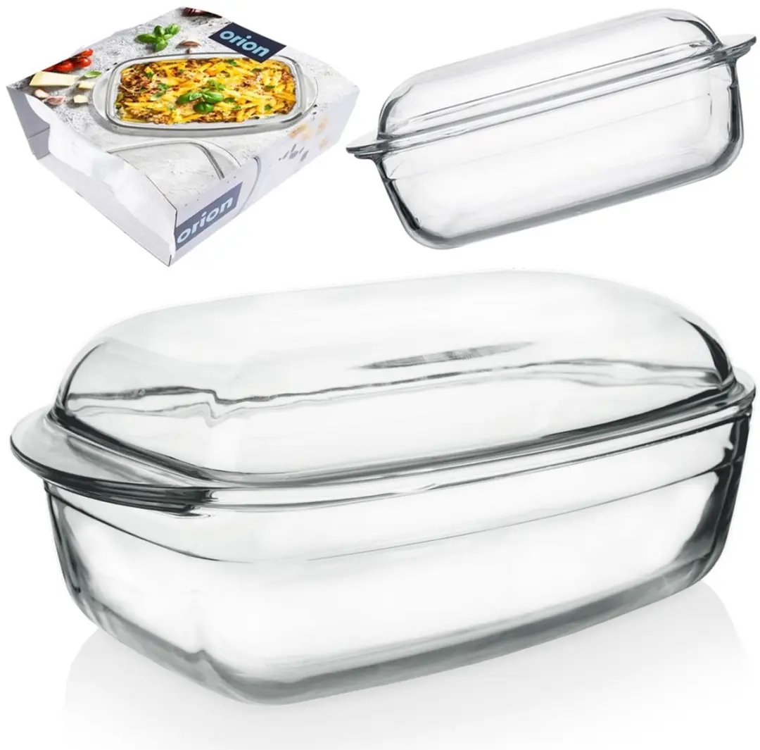 Orion Ovenschaal Borosilicaatglas 2,9L - 2 Stuks - afbeelding 4 van 6