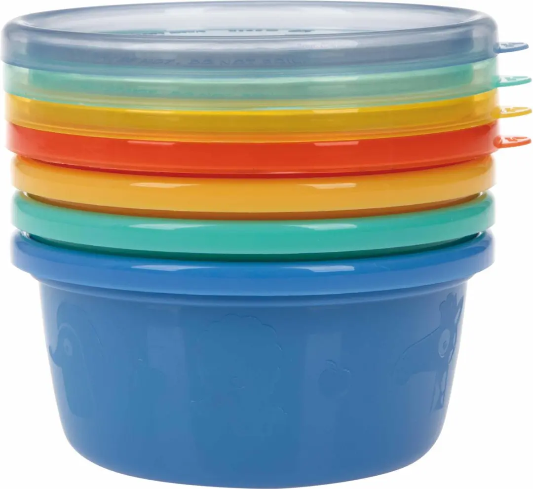 Nûby Snack Cups Bewaarbakjes 240ml - 4 Stuks - afbeelding 6 van 6