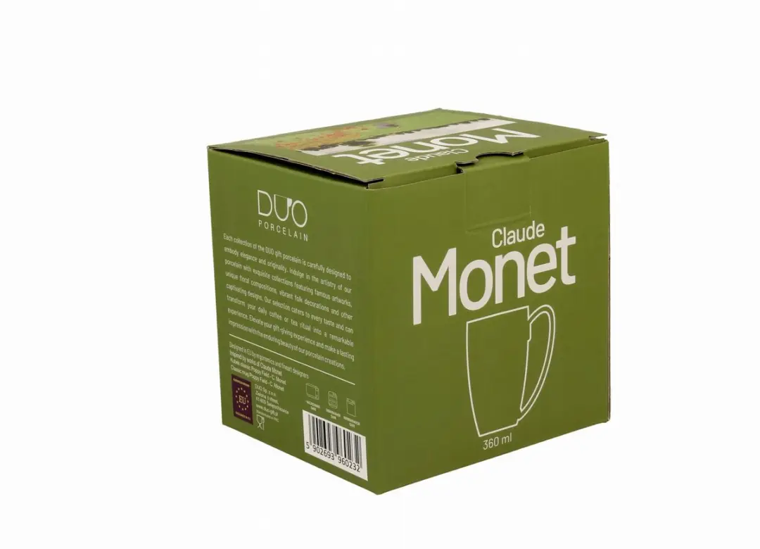 Duo Mok Klassiek Klaprozenveld - Monet 360ml