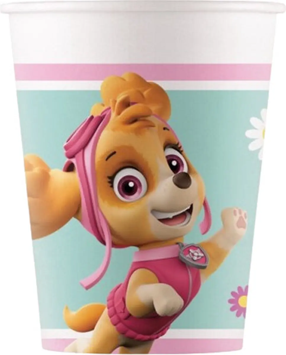 PAW Patrol Skye Feestbekers 200ml