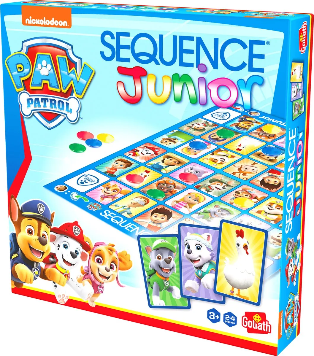 Goliath Sequence Paw Patrol 932016 Bordspel - 2-4 Spelers