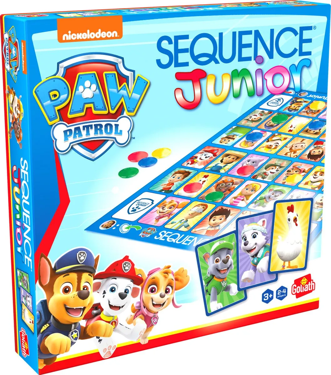 Goliath Sequence Paw Patrol 932016 Bordspel - 2-4 Spelers - afbeelding 6 van 6