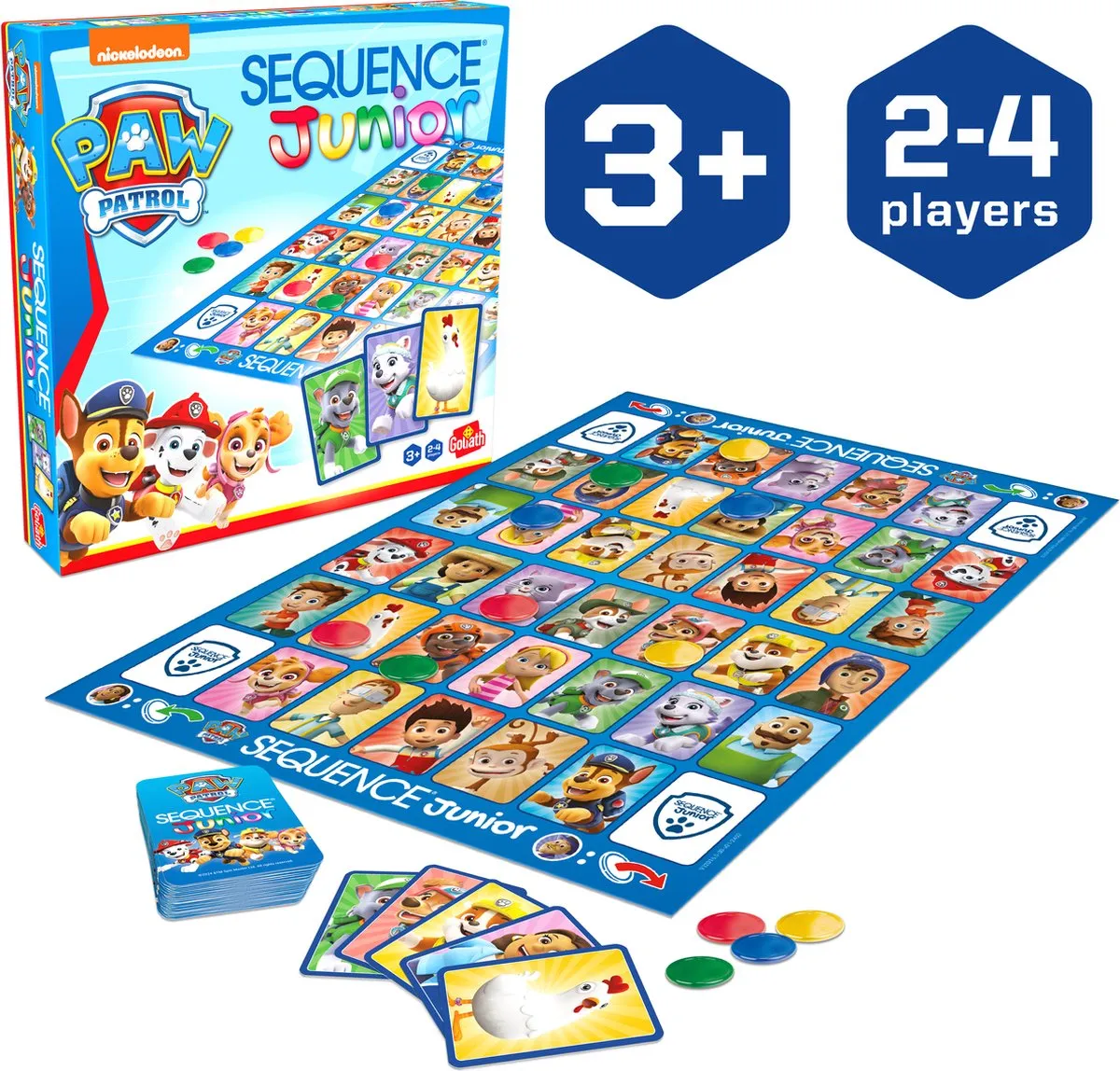 Goliath Sequence Paw Patrol 932016 Bordspel - 2-4 Spelers