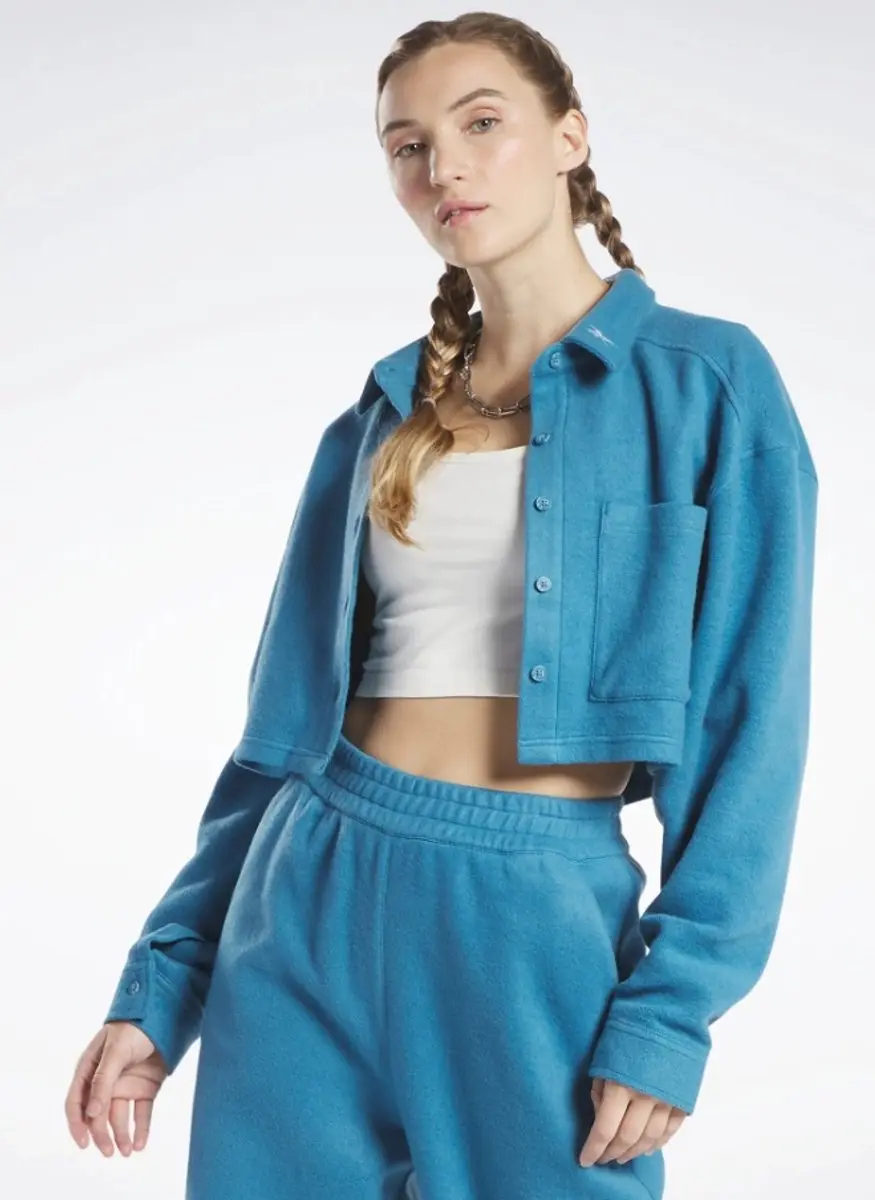 Reebok Damesblouse - Blauw - Maat L