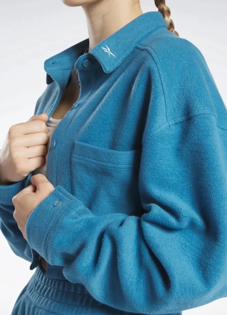 Reebok Damesblouse - Blauw - Maat L