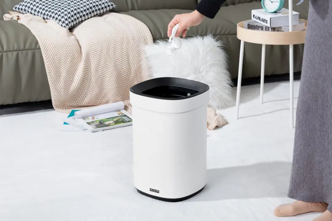 Desq Prullenbak 6112.01 - 20L - Wit
