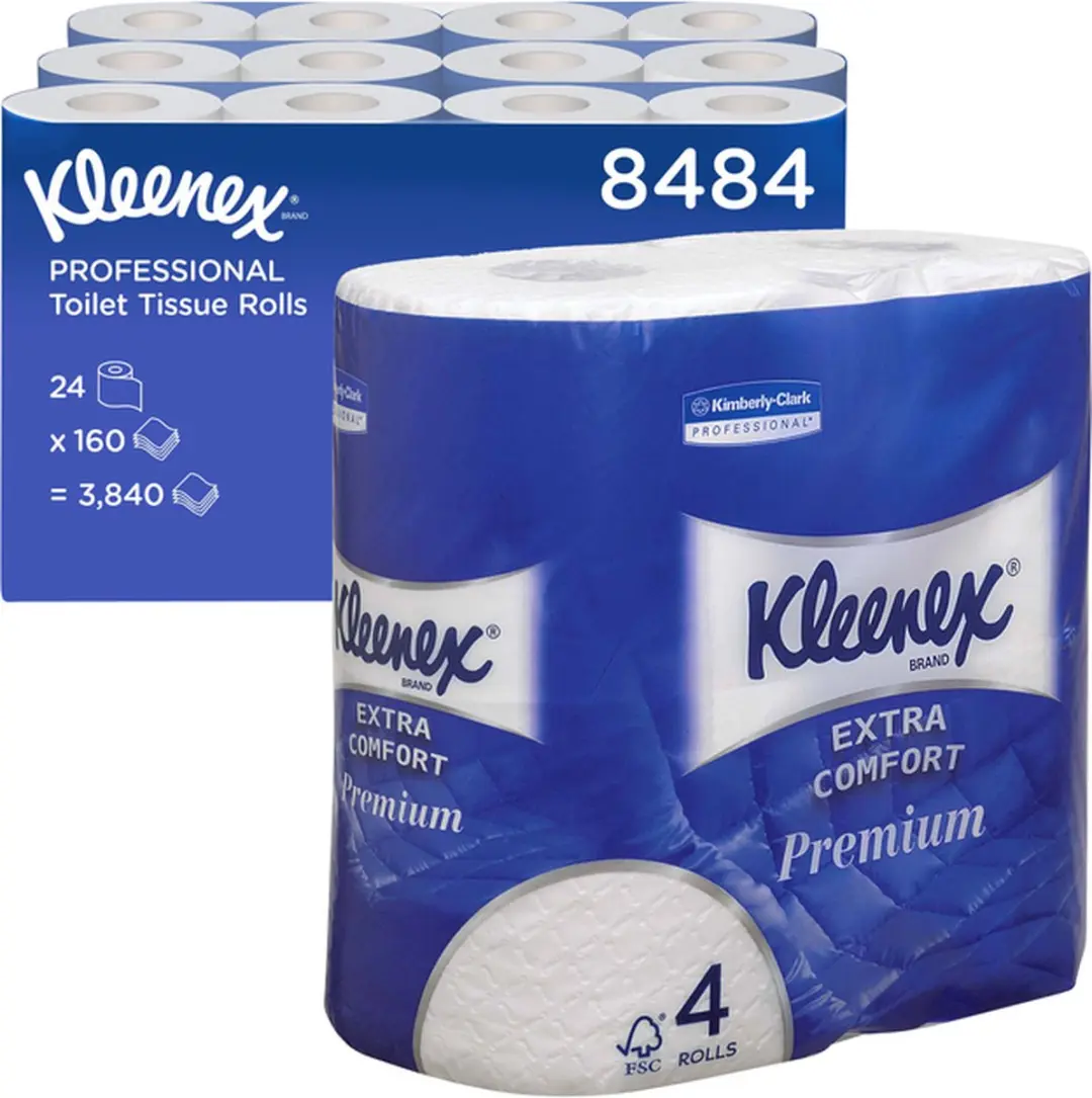 Kleenex Toiletpapier 8484 4-laags 160 vel