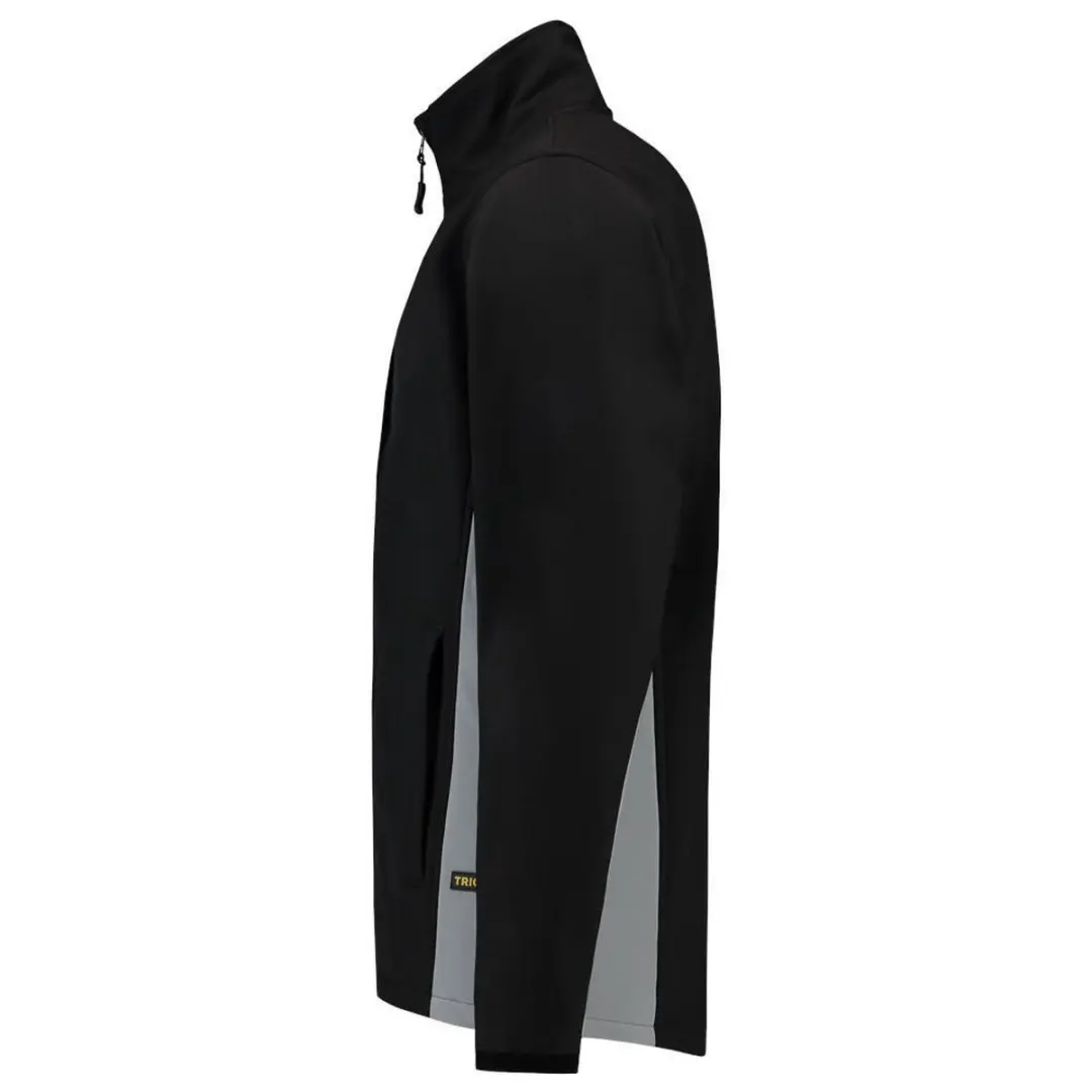 Tricorp Soft Shell Jack Bi-Color 7XL - Zwart/Grijs - afbeelding 6 van 6
