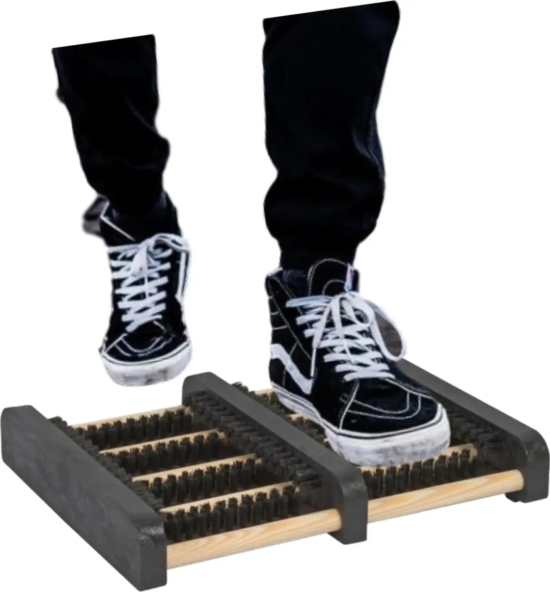 Talen Tools Voetenveger Dubbel - Meerkleurig