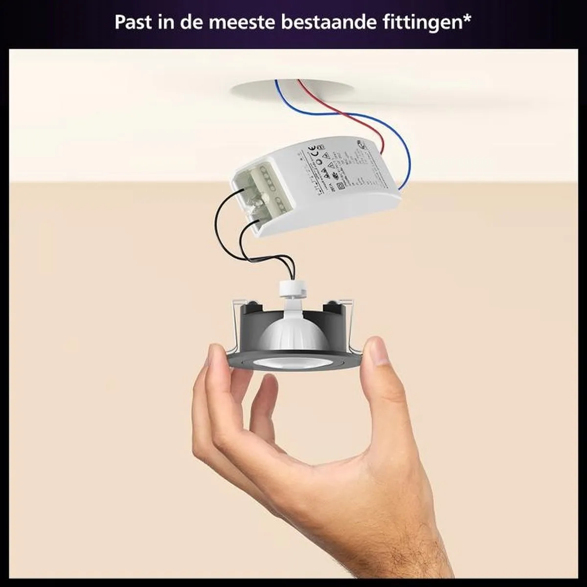 Philips Hue Voordeelpakket GU5.3 MR16 4x Spotjes - 12V - Wit & Kleur - Dimmer Switch