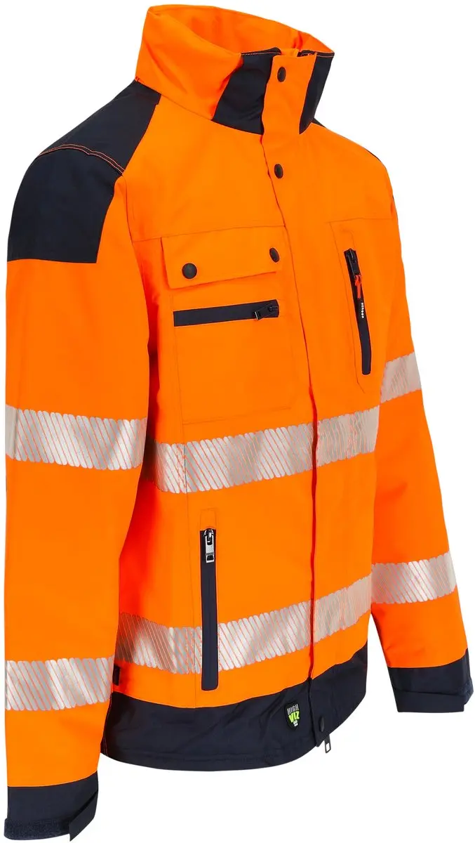 Herock Hodor HV Werkjas 1901 - Fluor geel/Darkblauw - XXL