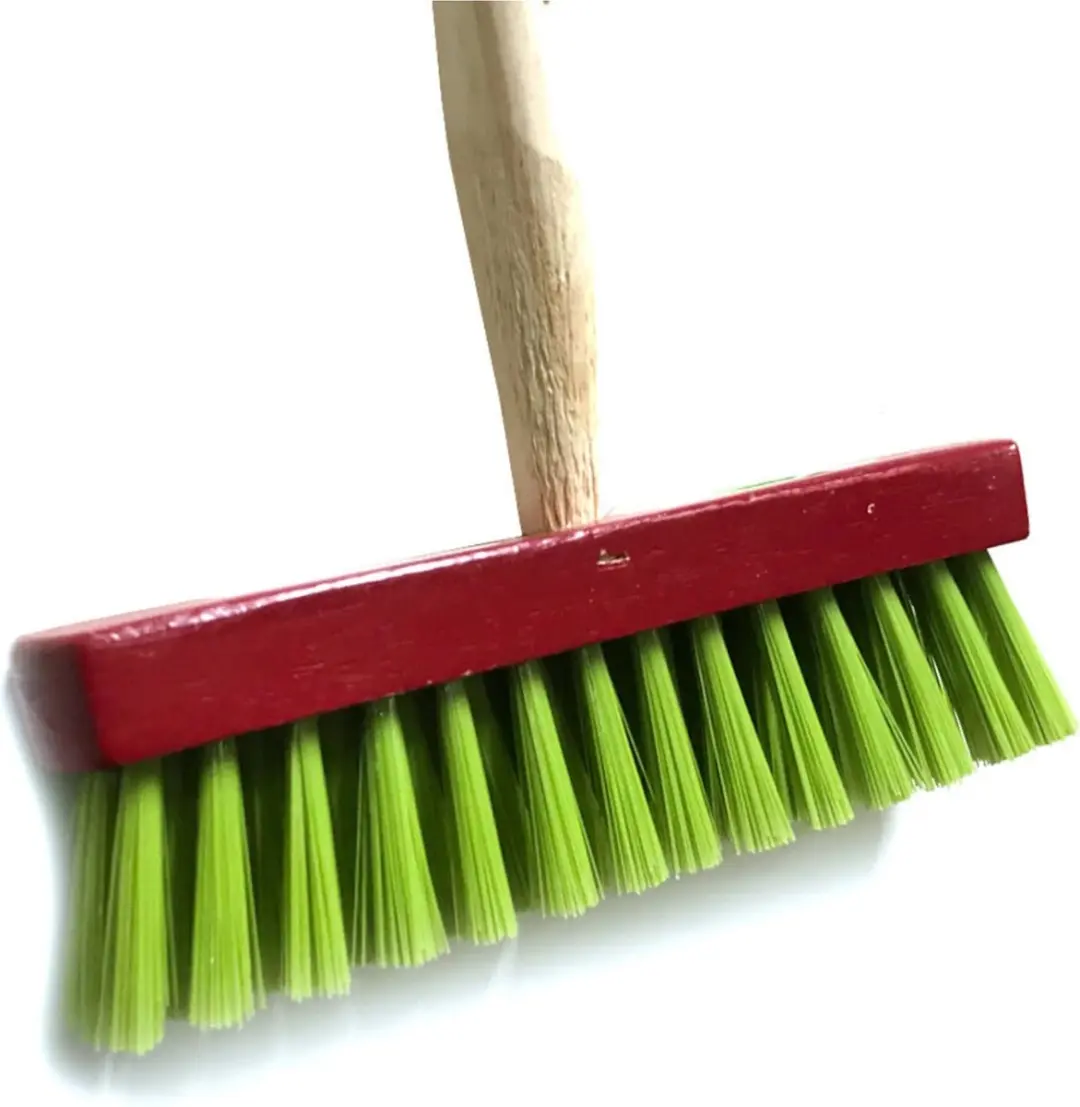 Talen Tools Kinderbezem - Rood/Groen - 80 cm