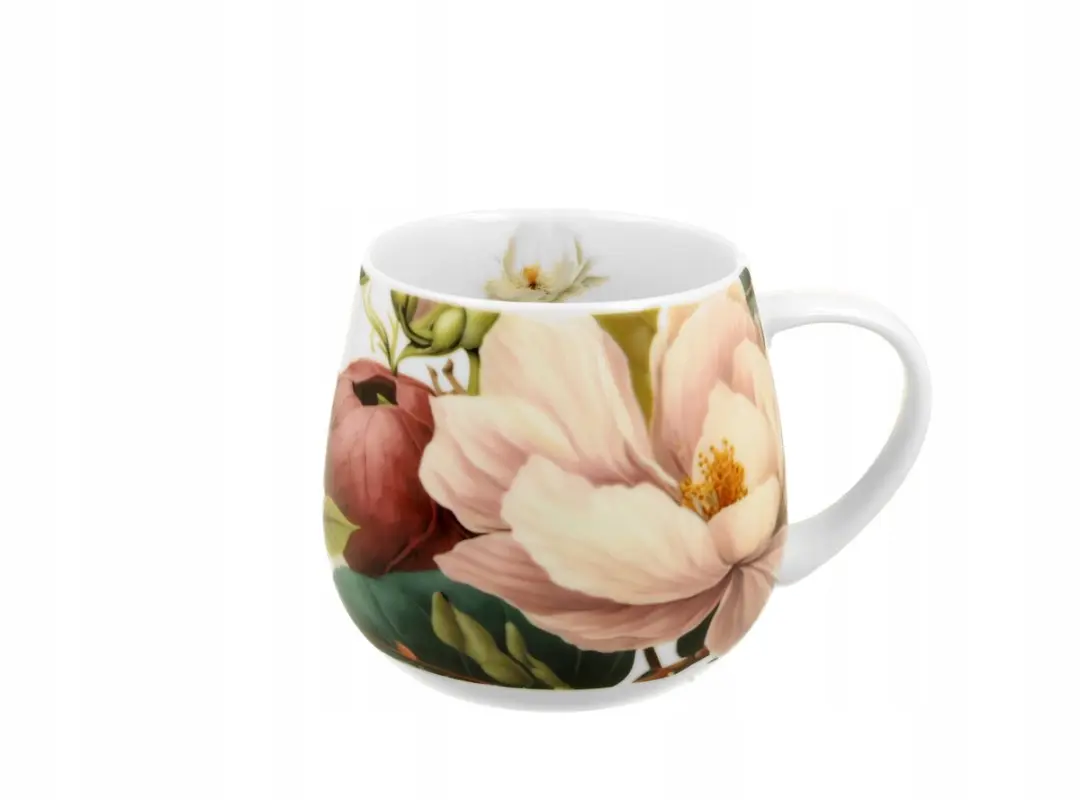 Duo Porseleinen Mok Magnolia 430ml - Wit