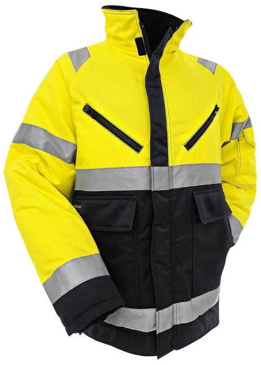 Blåkläder 4828-1900 Winterjas - XXXL - High Vis Geel/Zwart