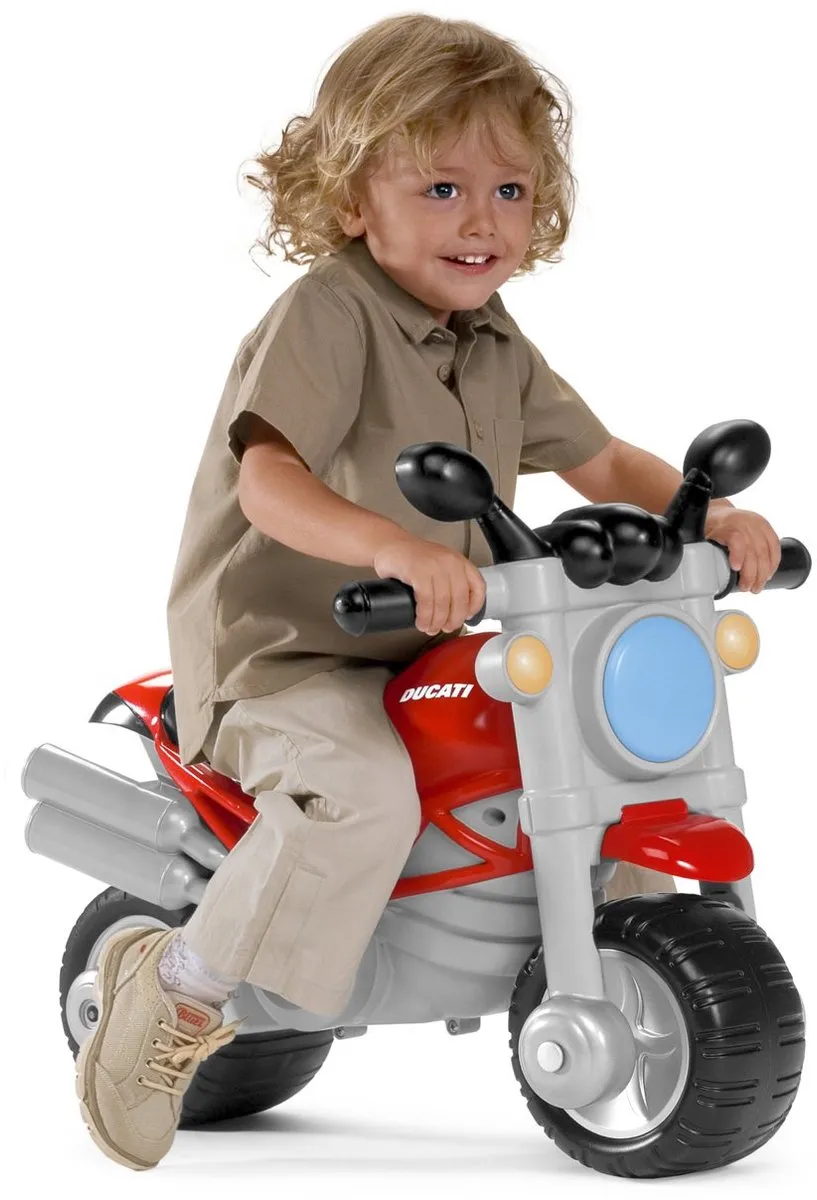 Chicco Ducati Loopmotor - 4 Wielen Rood 5 Inch