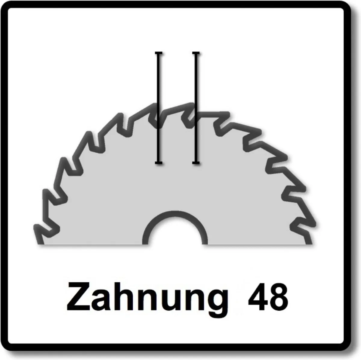 Makita MCCS15048E Zaagblad 150x20x1,1mm 48 Tanden - 2 Stuks - afbeelding 4 van 5