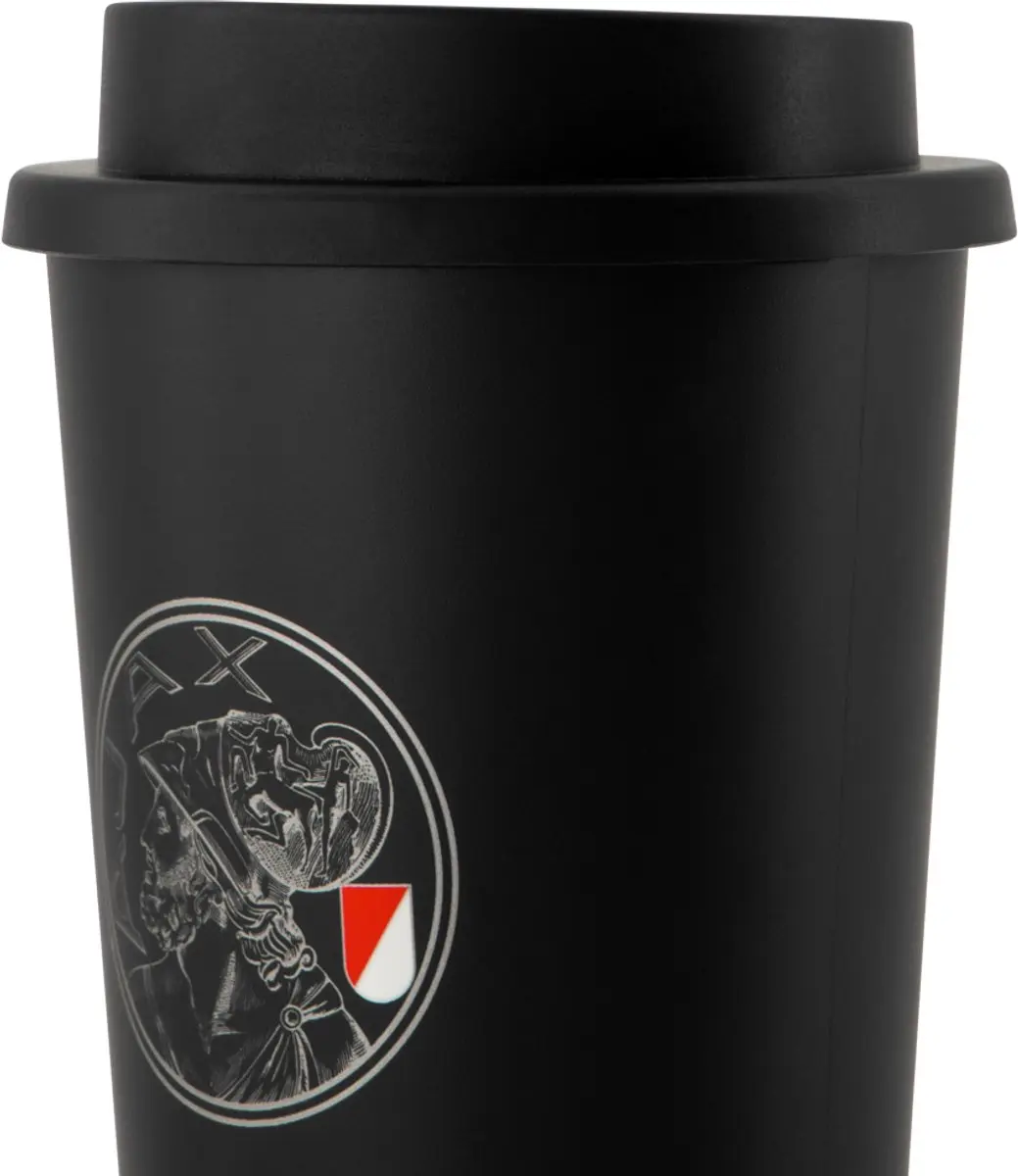 Ajax Mok Coffee To Go 330ml - Zwart