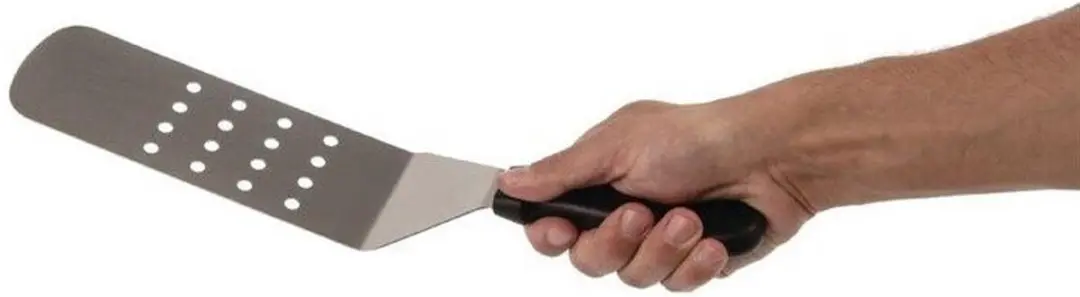 Vogue D392 RVS Geperforeerde Turner 25,5cm - Grijs