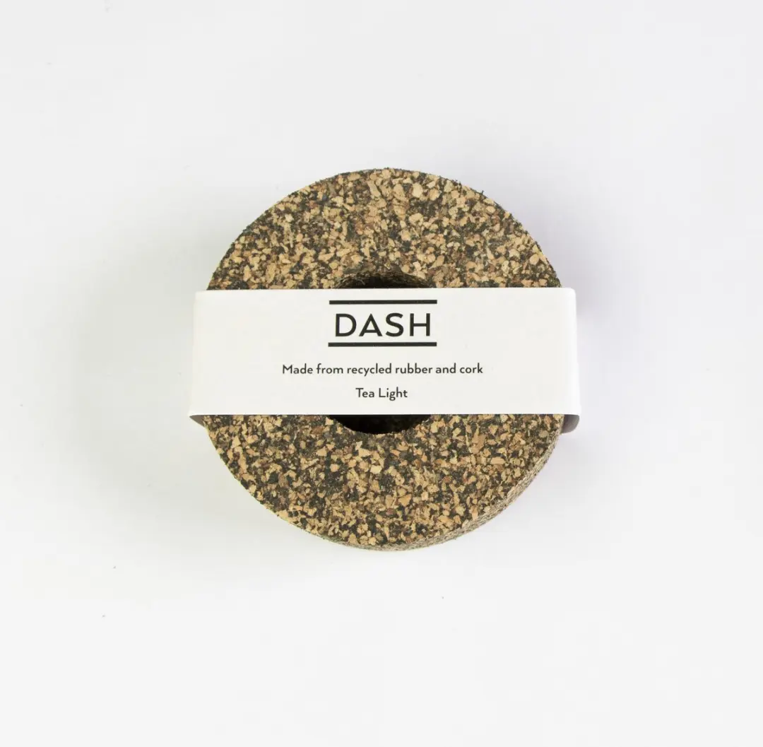 Liga Dash Theelichthouder Kurk - Beige