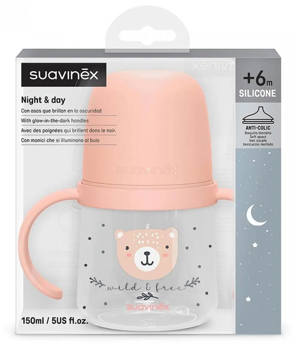 Suavinex Wild & Free Beker 150ml - Roze
