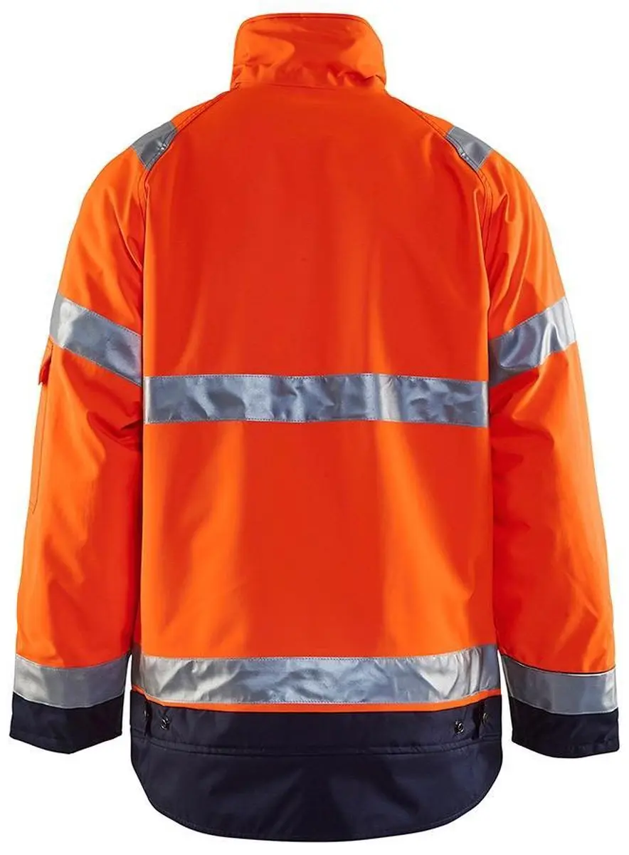 Blåkläder 4827-1977 Winterjas - High Vis Oranje/Marineblauw S