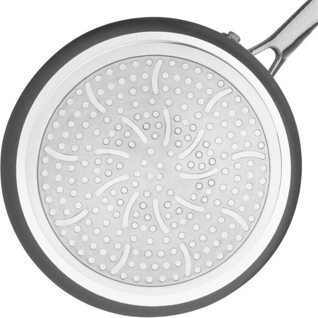 Vogue Steelpan CP764 18cm Anti-Aanbak - Zwart