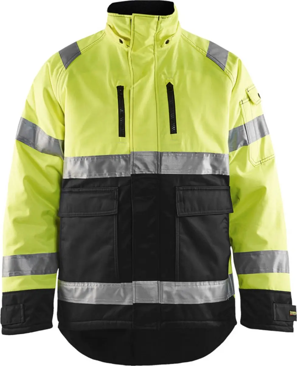 Blåkläder 4828-1900 Winterjas - M - High Vis Geel/Zwart