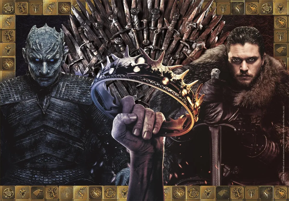 Clementoni Game of Thrones Puzzel 1000 Stuks - Multikleur - afbeelding 6 van 6