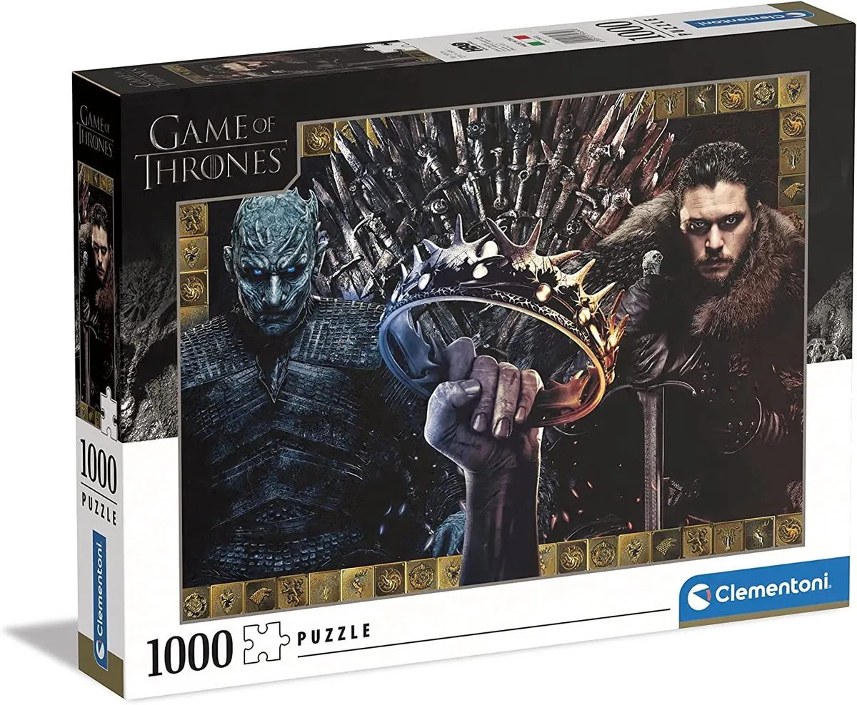 Clementoni Game of Thrones Puzzel 1000 Stuks - Multikleur