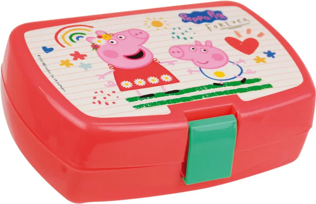 Peppa Pig Broodtrommel Roze - 1,5L