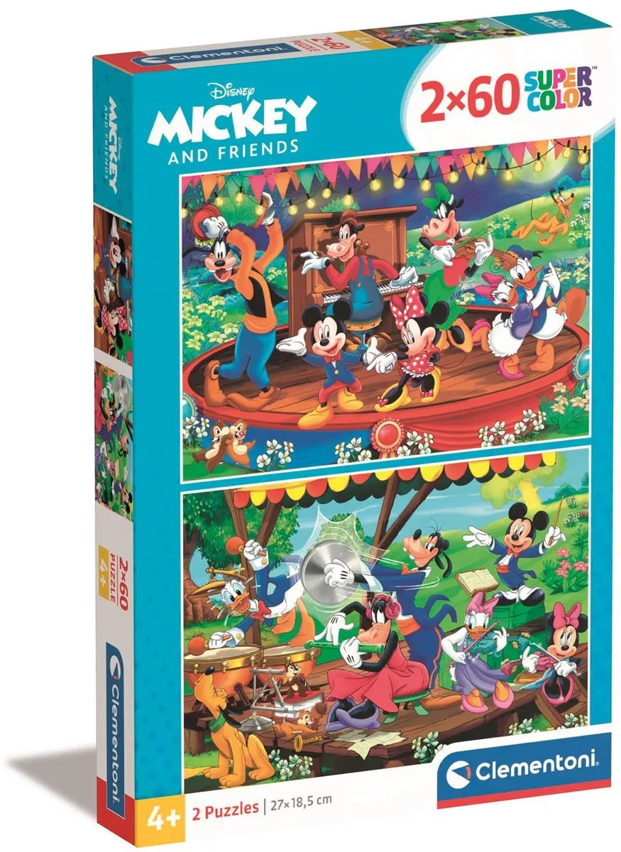 Clementoni Mickey en Vrienden Puzzel 260 Stuks