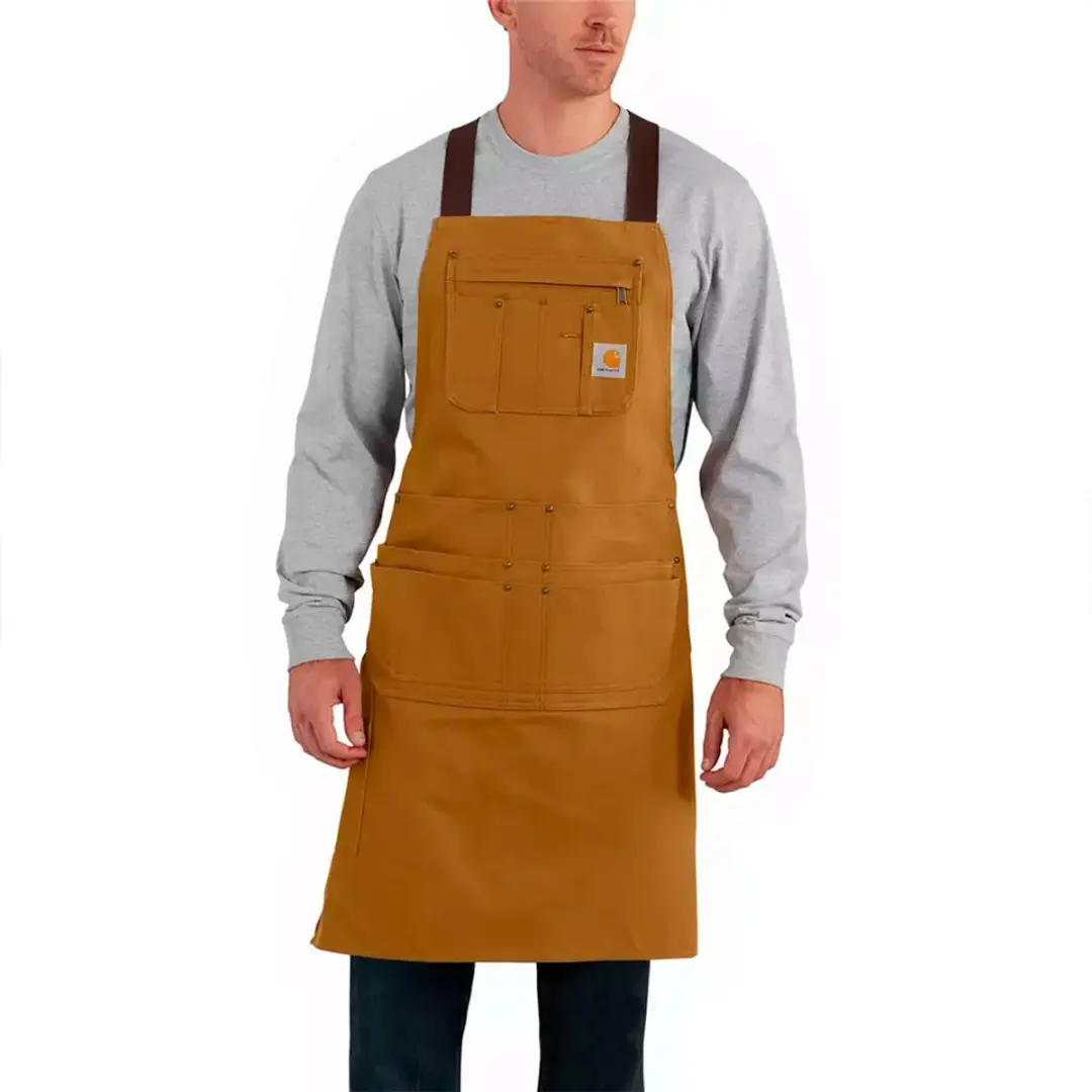 Carhartt Duck Schort - Bruin