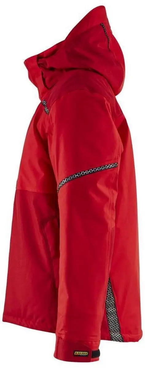 Blåkläder 4881 Winter Werkjas - Rood/Zwart