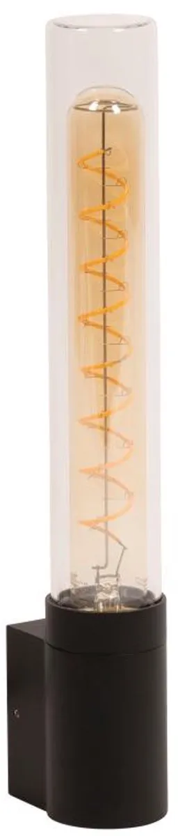 Lucide Pilar Wandlamp E27 IP54 - Zwart