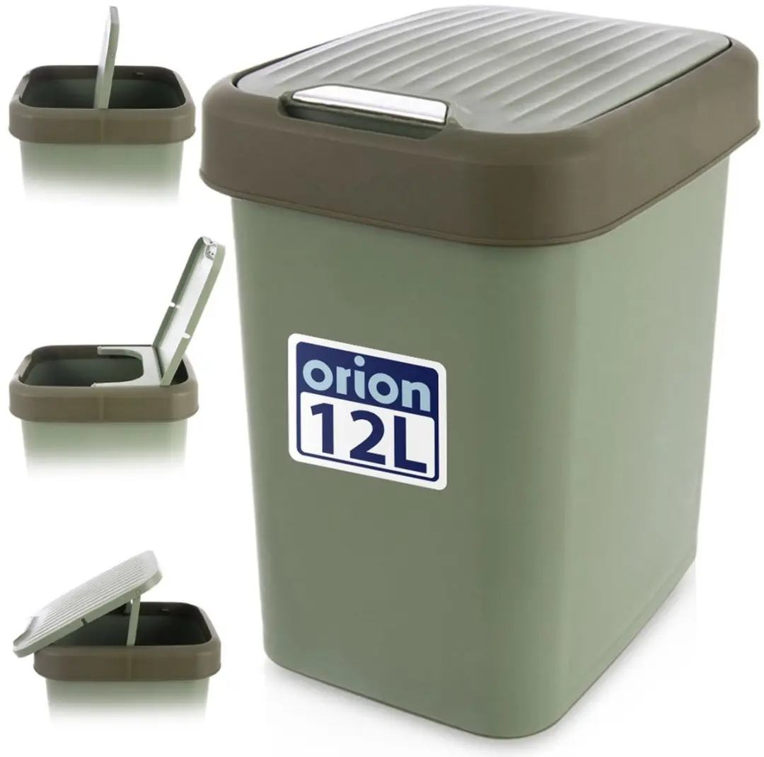 Orion Plastic Prullenbak Groen 12L