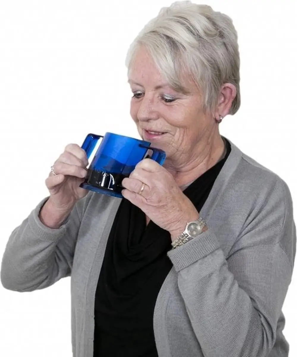 Vitility Handy Beker 237ml - Blauw