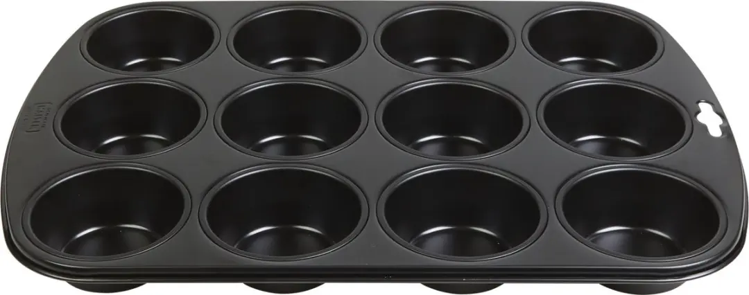 Kaiser Muffin World Muffinvorm 12 Stuks - 38x27cm - Grijs