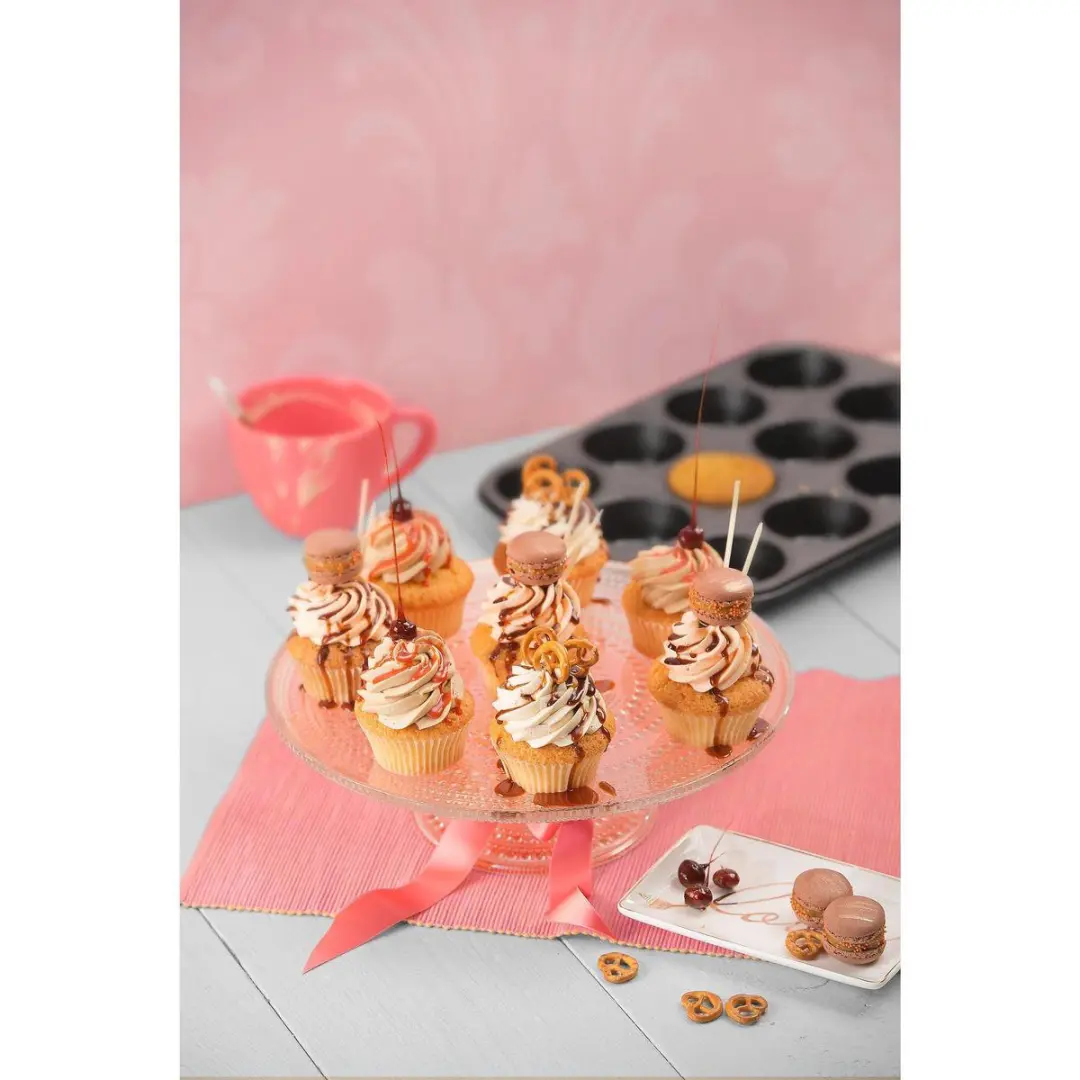 Kaiser Muffin World Muffinvorm 12 Stuks - 38x27cm - Grijs